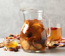 Компот из сухофруктов без сахара