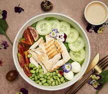 Салат с курицей