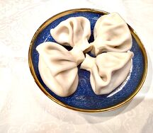 Хинкали с бараниной и говядиной