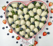 Сердце Vintage Голубика XL