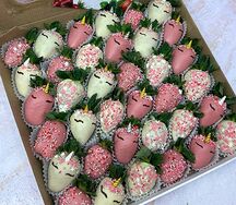 Клубника в шоколаде Единороги XL