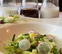 Окрошка с телятиной