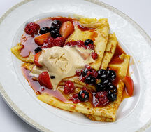 Блины Фламбе