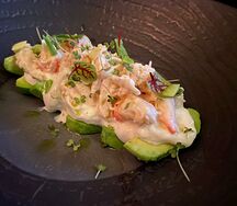 Краб со страчателлой