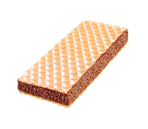 Вафельный сэндвич с шоколадной начинкой