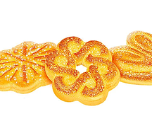 Печенье сахарное Колечки