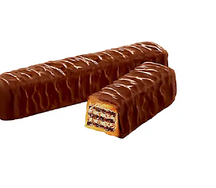 Вафли в карамели, в молочно-шоколадной глазури