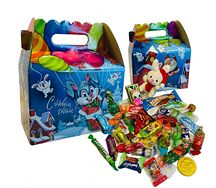 Детский подарок Зайцы на шариках 300гр