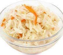 Капуста квашенная с морковью