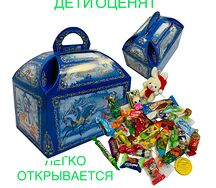 Новогодний подарок Сундук Снегурочка