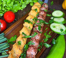 Люля-кебаб из баранины, люля кебаб из картошки