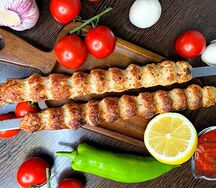 Люля-кебаб мини ассорти (свинина, курица)