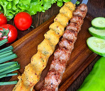 Люля-кебаб из курицы, люля кебаб из картошки