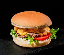 Бургер Рокки из мраморной говядины