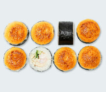 Запеченный острый с креветкой