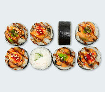 Запеченный Дары моря