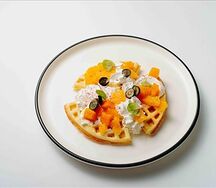 Вафли Манго-апельсин