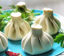 Хинкали с говядиной и бараниной 3 шт