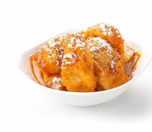 Бананы в кокосовой темпуре