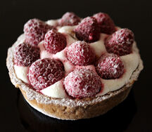 Тарталетка С малиной