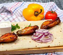 Крыло куриное на мангале