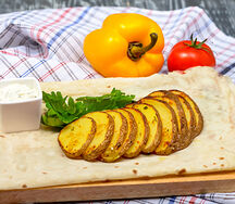 Картофель на мангале