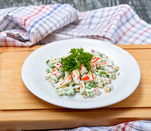 Крабовый с кальмарами