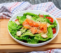 Цезарь с сёмгой