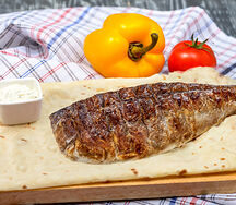 Форель на мангале