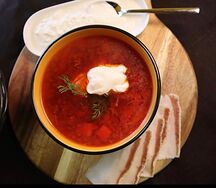 Борщ от Людочки