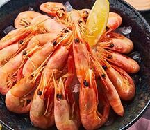 Креветки на гриле