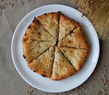 Мясной осетинский пирог