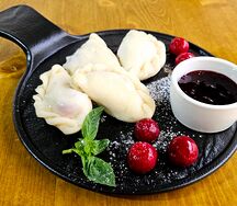 Вареники с вишней
