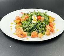 Салат с морепродуктами