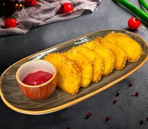 Жаренный сыр сулугуни