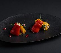 Рулетики из болгарского перца