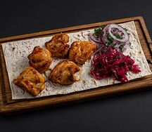 Шашлык из куриного бедра