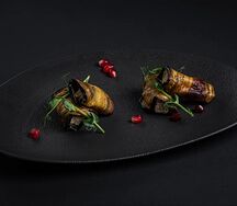 Рулетики из баклажанов