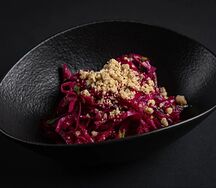 Гурийская капуста с грецким орехом