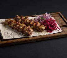 Люля-кебаб по-царски с сыром сулугуни