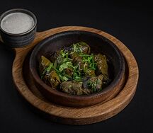 Долма из свинины и говядины