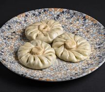 Хинкали с сыром сулугуни