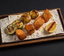 Шашлык из семги