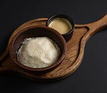 Эларджи с соусом баже