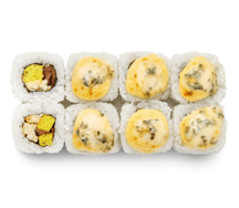 Угорь с горгонзолой