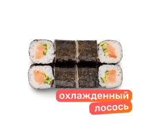 Ролл лосось-огурец