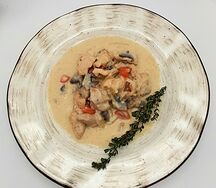 Курица в сливочном соусе