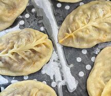 Манты с мясом