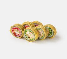 Кранч ролл с креветкой и угрем