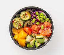 Поке с лососем